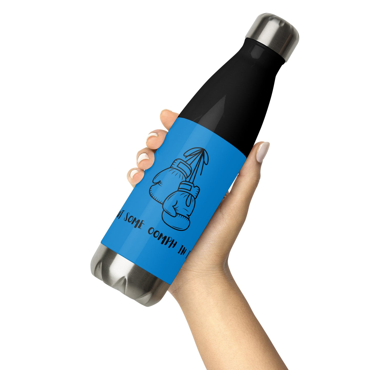 Stainless steel Oomph water bottle