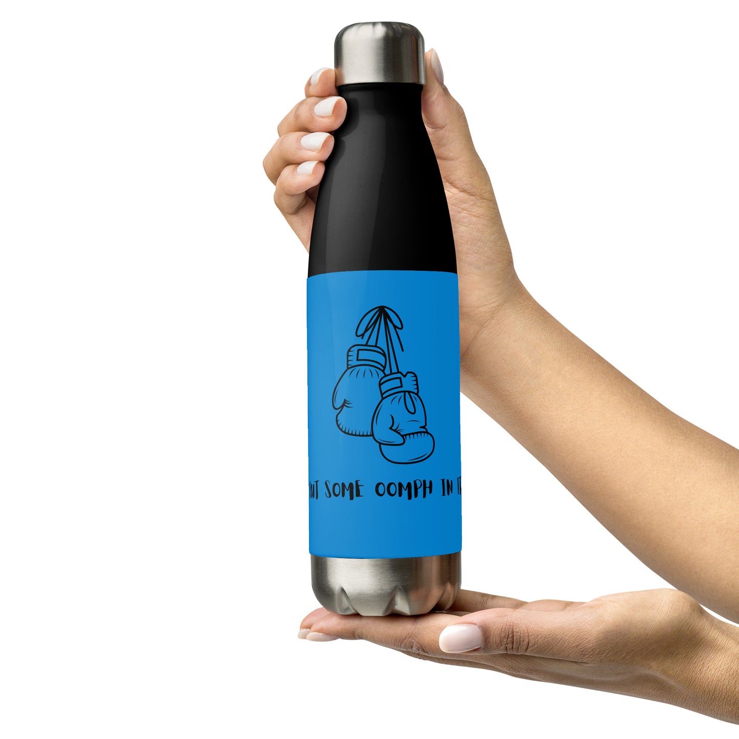 Stainless steel Oomph water bottle